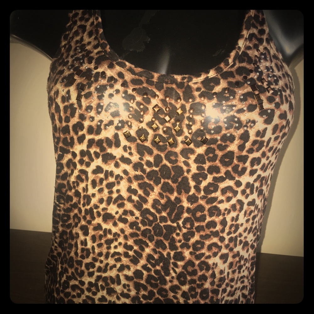 Cheetah tank top!